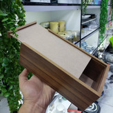 جای دستمال کاغذی چوبی