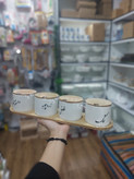 جا ادویه سرامیکی در چوبی